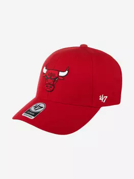 Бейсболка 47 BRAND K-MVP03WBV-RDA Chicago Bulls NBA (красный), Красный
