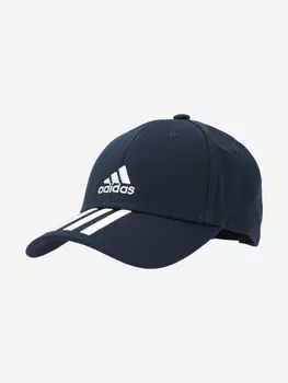 Бейсболка adidas 3-Stripes, Синий, размер 58