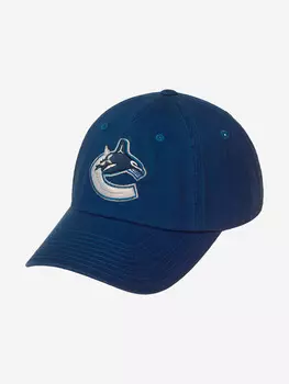 Бейсболка AMERICAN NEEDLE 40742A-VAC Vancouver Canucks Blue Line NHL (синий), Синий