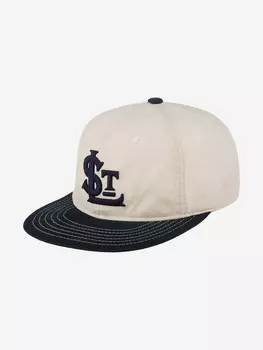 Бейсболка AMERICAN NEEDLE 41600A-STE Saint Louis Terriers Line Out MILB (белый), Белый