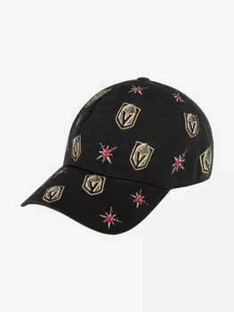 Бейсболка AMERICAN NEEDLE 44902A-VGK Vegas Golden Knights Replay NHL (черный), Черный