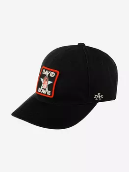 Бейсболка AMERICAN NEEDLE SMU702A-BOWI David Bowie Hepcat (черный), Черный
