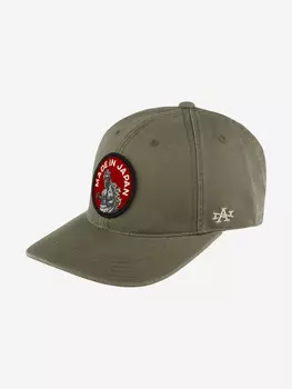 Бейсболка AMERICAN NEEDLE SMU702A-GODZILLA Godzilla Hepcat (оливковый), Мультицвет
