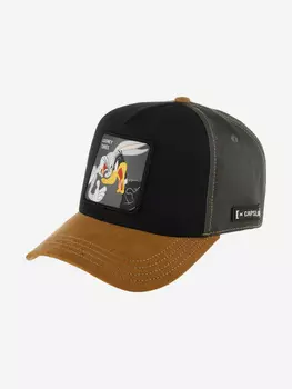 Бейсболка CAPSLAB CL/LOO10/1/CT/BAD Looney Tunes Daffy Duck and Bugs Bunny (черный), Черный