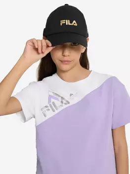Бейсболка для девочек FILA, Черный