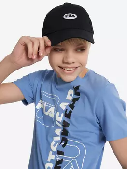Бейсболка для мальчиков FILA, Черный
