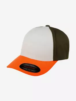 Бейсболка FLEXFIT 6277TT (оранжевый), Оранжевый