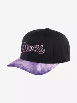 Бейсболка MITCHELL NESS 6HSSFH21HW002-LALBKPR Los Angeles Lakers NBA (черный), Черный