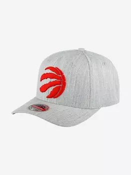 Бейсболка MITCHELL NESS 6HSSMM19363-TRAGYHT Toronto Raptors NBA (серый), Серый
