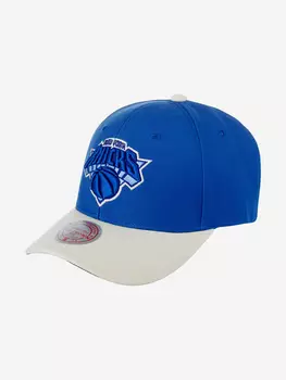 Бейсболка MITCHELL NESS 6HSSSH21353-NYKBLUE New York Knicks NBA (синий), Синий
