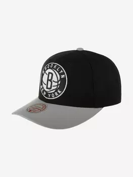 Бейсболка MITCHELL NESS 6HSSSH21399-BNEBKGY Brooklyn Nets NBA (черный), Черный
