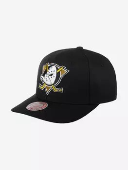 Бейсболка MITCHELL NESS HHSS5370-ADUYYPPPBLCK Anaheim Ducks NHL (черный), Черный