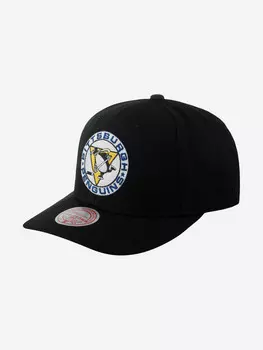 Бейсболка MITCHELL NESS HHSS5370-PPEYYPPPBLCK Pittsburgh Penguins NHL (черный), Черный