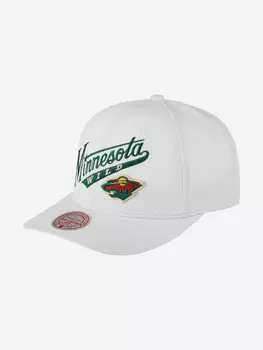 Бейсболка MITCHELL NESS HHSS5758-MWIYYPPPWHIT Minnesota Wild NHL (белый), Белый