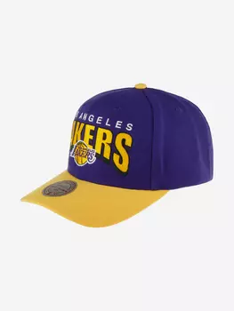 Бейсболка MITCHELL NESS HHSS6638-LALYYPPPPURP Los Angeles Lakers NBA (фиолетовый), Фиолетовый