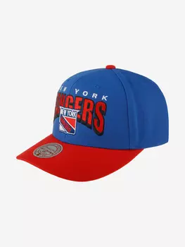Бейсболка MITCHELL NESS HHSS6643-NYAYYPPPBLUE New York Rangers NHL (синий), Синий