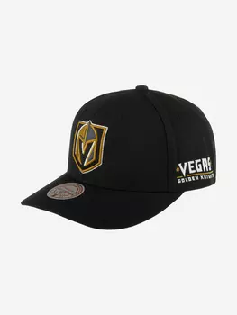 Бейсболка MITCHELL NESS HHSS6644-VGKYYPPPBLCK Vegas Golden Knights NHL (черный), Черный