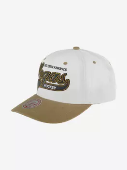 Бейсболка MITCHELL NESS HHSS7286-VGKYYPPPWHIT Vegas Golden Knights NHL (бежевый), Бежевый