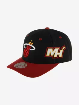 Бейсболка MITCHELL NESS HHSS7310-MHEYYPPPBLCK Miami Heat NBA (черный), Черный