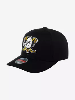 Бейсболка MITCHELL NESS HHSSINTL1245-ADUBLCK Anaheim Ducks NHL (черный), Черный
