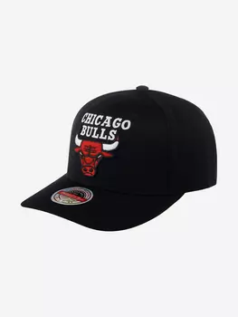 Бейсболка MITCHELL NESS HHSSINTL1245-CBUBLCK Chicago Bulls NBA (черный), Черный