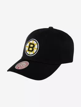 Бейсболка MITCHELL NESS HLUX5369-BBNYYPPPBLCK Boston Bruins NHL (черный), Черный