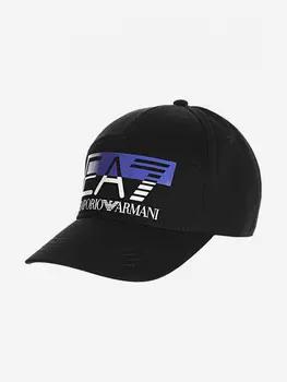 Бейсболка мужская EA7 Baseball Hat, Черный