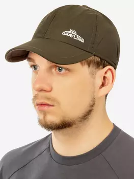 Бейсболка мужская GRAYLING, Скат, хаки, Зеленый