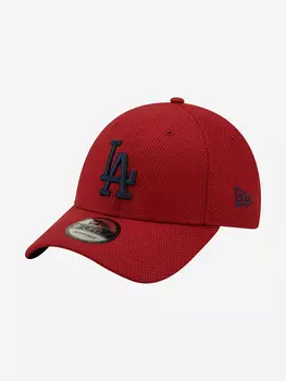 Бейсболка мужская New Era 9Forty MLB Los Angeles Dodgers, Красный, размер Без размера