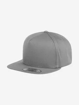 Бейсболка с прямым козырьком FLEXFIT 6007 (серый), Серый