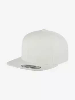 Бейсболка с прямым козырьком FLEXFIT 6089M (бежевый), Бежевый