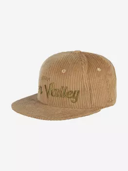 Бейсболка с прямым козырьком HOOD 103-SWC001-UT002-MC Deer Valley Cord (коричневый), Коричневый