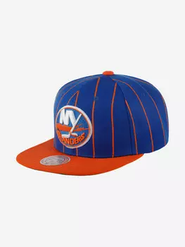 Бейсболка с прямым козырьком MITCHELL NESS HHSS5373-NYIYYPPPBLUE New York Islanders NHL (оранжевый), Оранжевый