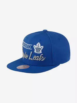 Бейсболка с прямым козырьком MITCHELL NESS 6HSSLD21213-TMLBLUE Toronto Maple Leafs NHL (синий), Синий
