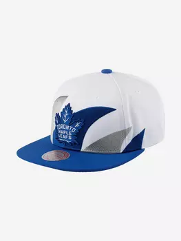 Бейсболка с прямым козырьком MITCHELL NESS 6HSSSH22088-TMLWHIT Toronto Maple Leafs NHL (белый), Белый