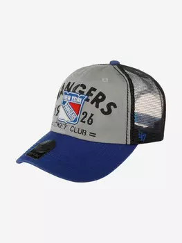 Бейсболка с сеточкой 47 BRAND H-FLTHD13GWP-GY New York Rangers NHL (серый), Серый