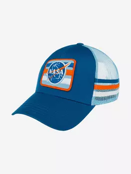 Бейсболка с сеточкой AMERICAN NEEDLE 21007A-NASA Space with NASA Tri-Color (синий), Синий