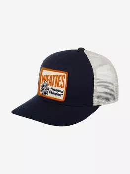 Бейсболка с сеточкой AMERICAN NEEDLE 22005A-WHEAT Wheaties Twill Valin (синий), Синий