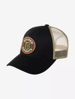 Бейсболка с сеточкой AMERICAN NEEDLE 42962A-VGK Vegas Golden Knights Valin NHL (черный), Черный