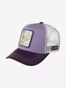 Бейсболка с сеточкой CAPSLAB CL4/1/CT/BEE Premium Beer mate (фиолетовый), Фиолетовый