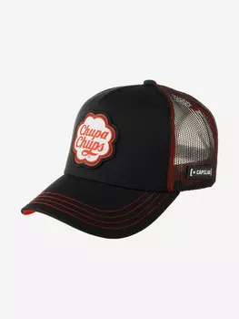 Бейсболка с сеточкой CAPSLAB CL/CC1/1/CAS/CC1 Chupa Chups (черный), Черный
