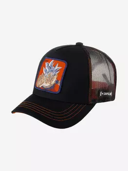 Бейсболка с сеточкой CAPSLAB CL/DBS/1/ULT2 Dragon Ball Goku (черный), Черный
