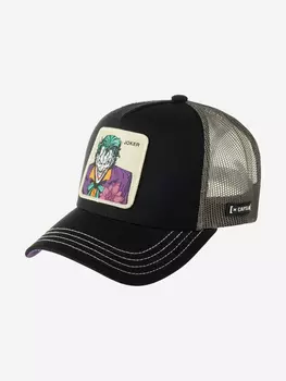 Бейсболка с сеточкой CAPSLAB CL/DC6/1/CT/JKR3 DC Comics Joker (черный), Черный