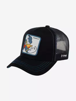 Бейсболка с сеточкой CAPSLAB CL/DIS/1/DON2 Disney Donald Duck (черный), Черный