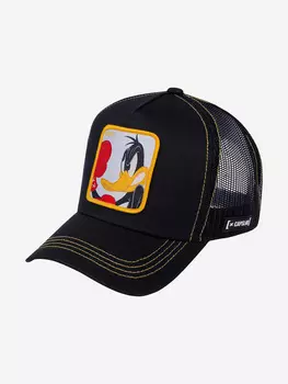 Бейсболка с сеточкой CAPSLAB CL/LOO3/1/DUK2 Looney Tunes Daffy Duck (черный), Черный