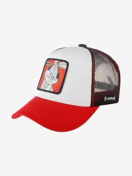 Бейсболка с сеточкой CAPSLAB CL/LOO8/1/CT/BUG1 Looney Tunes Bugs Bunny (красный), Красный