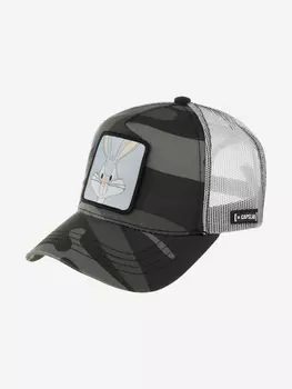 Бейсболка с сеточкой CAPSLAB CL/LOO8/1/CAS/PEO1 Looney Tunes Bugs Bunny (серый), Серый