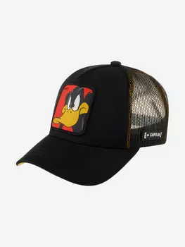 Бейсболка с сеточкой CAPSLAB CL/LOO/3/DAF1 Junior Looney Tunes Daffy Duck (черный), Черный