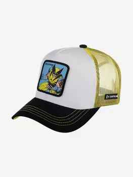 Бейсболка с сеточкой CAPSLAB CL/MAR4/1/WOL2 Marvel Wolverine (белый), Белый