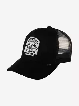 Бейсболка с сеточкой DJINNS HFT Cheered Bull (черный), Черный